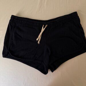 J.Crew Retro Track Short in Mariner Cloth – Black – Size L - 0168